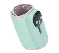 Bewinner Envoltura Portátil para Calentar Biberones |Calentamiento Rápido en 15 Minutos, Batería de 8000 MAh, 11 Configuraciones de Temperatura, Luz Nocturna y Ajuste Universal para (GREEN)