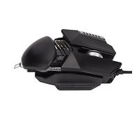 Bewinner Ergonomics RGB USB Mechanical Mouse Gaming Wired 6D Botón 12800 dpi para Jugadores Competitivos Estilo de Black Metal