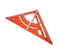 Bewinner Escuadra de Marco de Viga Ajustable de Aleación de aluminio: Transportador de 0-70°, Regla de Inglete, Herramienta de Marcado y Guía de Sierra para Carpintería, Medición de ángulo Precisa con
