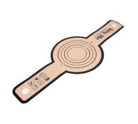Bewinner Eslinga de Pan de Silicona para Horno, Alfombrilla Redonda Antiadherente para Hornear con Largo, Eslinga de Pan Reutilizable Fácil de Limpiar para Galletas de Pizza de Masa Madre, 0,7 Mm de