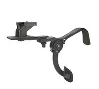 Bewinner Estabilizador de Hombro para Cámara SR-500, Soporte de Vídeo DSLR con Amortiguador, Soporte de Hombro Negro para Fotografía Al Aire Libre para Videocámaras Profesionales