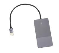 Bewinner Estación de Acoplamiento USB 3.0 con 2 Puertos HDMI, Puerto VGA, 2 Puertos USB 3.0, LAN, Audio de,5 Mm, Concentrador OTG Tipo C para Computadora Portátil