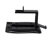 Bewinner Estación de Carga para Controlador VR, Base de Carga para Controlador Dual con Luz LED, Soporte Organizador para Manijas de Movimiento, Gafas VR y Consola, Alimentado por USB
