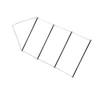 Bewinner Estante para Mantas para Silla de Montar, Organizador de Almacenamiento Colgante Ajustable de 4 Capas, Se Adapta a Almohadillas para Sillas de Montar Británicas y Occidentales, Construcción