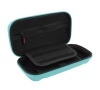 Bewinner Estuche Lite - 20 Cartuchos de Juego, Estuche Lite Material EVA y Fibra Suave, Accesorios Lite Caja Rígida Portátil para Viajes Diarios de Campamento (Cian)
