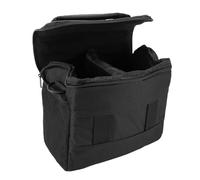 Bewinner Estuche para Cámara DSLR, Poliéster Impermeable de Gran Capacidad con Correa para el Hombro Desmontable, Compartimentos Ajustables para Accesorios de Lentes de Cámara, Interior a Prueba de