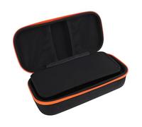 Bewinner Estuche para Micrófono Inalámbrico Caja de Almacenamiento Rígida de EVA con Asa, Bolsa de Transporte de Micrófono Portátil para de Dual, Receptor, Adaptador, Batería AA - Negro, 11,5 X 5, X