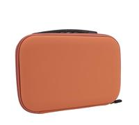 Bewinner Estuche Protector de Transporte para Neo Drone y Accesorios, Bolsa de Almacenamiento de Gran Capacidad para Viajes, Senderismo, Camping, Material de Cuero EVA (Orange)