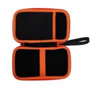 Bewinner Estuche Rígido para Multímetro Carcasa de EVA Resistente para MM325 MM400 MM300 Bolsa de Almacenamiento Portátil para Electricistas y Aficionados Al Bricolaje Negro y Naranja