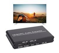 Bewinner Extractor de Audio Multimedia HD para TV DVD Home Theatre