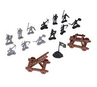 Bewinner Figuras de Soldados Bárbaros, Juguetes, Conjunto de Modelos de Soldados Militares DIY, Juegos de Simulación para Niños