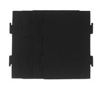Bewinner Filtro de Carbón, Paquete de 4 Hojas de Filtro de Carbón Activado de Repuesto para Horno Microondas WML55011, Compatible con WML75011 KMLS311, Absorción de Grasa con Humo y Olores