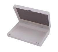 Bewinner Flip 2 Estuche de Almacenamiento para Consola de Juegos Diseño Protector Portátil Impermeable para Jugadores 5.83x3.94x1.5in Hecho de PETG Premium (White)