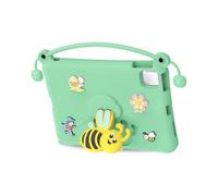 Bewinner Funda Protectora EVA para Pro 11/Air 4 5 6 7/10.ª/11.ª Generación, Funda Lavable a Prueba de Golpes con Soporte Incorporado, Ligera para Tableta con Patrón de Abeja (Cian Claro)