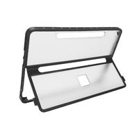 Bewinner Funda Resistente para Tableta Pro de 12 Pulgadas 2025, Cubierta Protectora Transparente a Prueba de Golpes con Soporte y Soporte para Bolígrafo, PC Transparente Resistente + Carcasa de TPU