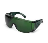 Bewinner Gafas de Seguridad Láser para Grabado, Protección de 405-1064 Nm, Gafas Protectoras con Lentes Rojas para Corte por Láser, Anti Luz Azul con Estuche para Luz Roja de 650 Nm y Azul de 445
