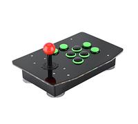 Bewinner Game Console para PC Juegos de computadora USB Fighting Game Console Joystick Sin demora Controlador Soporte Juegos multiplataforma para 2 Jugadores, Regalos para niños