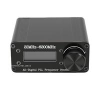 Bewinner Generador de Frecuencia PLL 22MHz-6200MHz Fuente de Señal RF de Sintetizador Totalmente Digital para Pruebas de Antena, Generador de Señal AM FM, Portátil