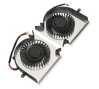 Bewinner GP75 GL75 WE75 GP63 GL63 GV63 GL73VR CPU GPU Ventilador de Refrigeración 4 Pines DC 5V 0.55A Ventilador de Repuesto para Computadora Portátil para Disipación de Calor Mejorada Aleación de