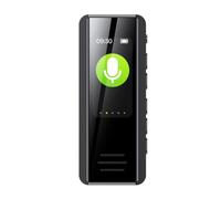 Bewinner Grabadora de Voz Digital con Clip con Pantalla a Color de 1,47 Pulgadas, Grabación con un Toque, Carga Tipo C, Formato MP3/WAV para Reuniones, Clases, Entrevistas