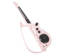Bewinner Guitarra para Niños sin Cuerdas, Instrumento Musical Multifuncional Innovador con Bluetooth para Niños Pequeños, Plástico Portátil de 27,6x9,8 Pulgadas (Pink)