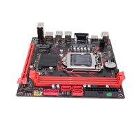 Bewinner H61 LGA 1155 ATX Gaming Placa Base para I3 I5 I7 2nd 3rd Gen, Xeon E3 V2, Ranuras Duales DDR3, M.2 SATA, HDMI VGA, PC Computer Plotherboard