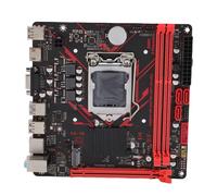 Bewinner H81 Micro ITX Placa Base para LGA1150 con DDR3 1920x1080, 60Hz, Serie ATA M.2 NVME Minería Minero para Core I7 I5 I3 CPU (Tarjeta de Red de 1000Mbps)