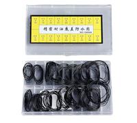 Bewinner Herramienta de Reparación de Relojes Junta Tórica Resistente Al Agua para Tapa Trasera de Reloj, 180 Piezas de 0,5 Mm y 0,6 Mm para Relojeros y Entusiastas del Bricolaje