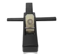 Bewinner Herramienta Manual Cepilladora de Madera para Carpintería, Plano de Bloque con Base de Aleación de Aluminio y Cuerpo de Nailon, 17 Cm de Longitud, Incluye Hoja y