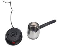 Bewinner Hervidor de café Turco Eléctrico de Acero Inoxidable, Diseño Seguro, Leche de té Fácil de Limpiar, 600W