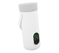 Bewinner Hervidor Eléctrico Portátil, Hervidor Pequeño de 350 Ml, 27000 MAh, Ebullición Rápida en 10 Minutos con Aislamiento de 12 Horas, Taza Calefactora de Acero Inoxidable para Acampar, (Enchufe