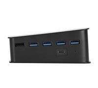 Bewinner Hub USB para Consola, Adaptador Multipuerto 5 en 1 con 4X USB 2.0, 1x Puerto 3.0 y -C, Transferencia de Datos de Alta Velocidad, Plug and Play, Divisor Portátil para Controladores y