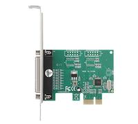 Bewinner Impresora DB25 LPT de Puerto Paralelo a Adaptador de Tarjeta PCI-E Express, Compatible con Impresoras Compatibles con SPP EPP ECP, Velocidad de Transmisión de 1,5 MB/s