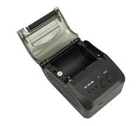 Bewinner Impresora de Recibos, Mini Impresora de Recibos POS Inalámbrica de 58 Mm, Impresora Térmica de bajo Ruido Compatible con //OS X (Enchufe Europeo)