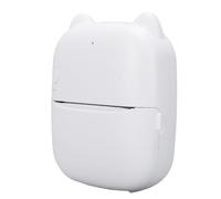 Bewinner Impresora Térmica de Voz AI, Impresora de Teléfono Portátil, Mini Inteligente sin Tinta de 200 PPP con Control de Aplicación WiFi, Recargable Tipo C para Estudio en