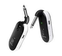 Bewinner Inalámbrico para Guitarra, Juego de Receptor y Transmisor de Baja Latencia de 5,8G, Emparejamiento Múltiple hasta 10 Dispositivos, Plug and Play Giratorio de 270° para Violín