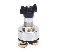Bewinner Interruptor de Desconexión de BateríA, 12 V, 24 V, 200 A, Interruptor de Aislamiento Maestro de Corte de Energía para Coche, Barco, RV, Camión, Marino, Terminal de 3/8", de Seguridad de