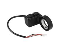 Bewinner Interruptor de Señal de Giro para Scooter Eléctrico, Interruptor de Giro Manual para Manillar con Conector Enchufable para Motocicleta Eléctrica y Scooter