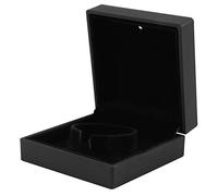 Bewinner Joyero Anillo/colgante/pulsera/collar con luz LED Estuche de exhibición de joyería Caja de almacenamiento de joyería Caja de almacenamiento Bandejas para anillos, aretes, collares Regalo(#3)