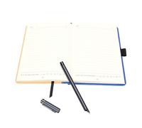 Bewinner Juego Avanzado de Bolígrafo Digital y Cuaderno con OCR para Reconocer y Compartir Texto Fácilmente Adecuado para Profesionales Hecho de PU Aluminio (Blue)