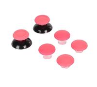 Bewinner Juego de Agarre de Joystick 8 en 1 para Controlador, Tapas Ajustables para Pulgar con 3 Alturas, Agarre Texturizado Antideslizante, Incluye 6 Tapas, 2 Bases y Herramientas (Pink)