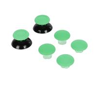 Bewinner Juego de Agarre de Joystick 8 en 1 para Controlador, Tapas Ajustables para Pulgar con 3 Alturas, Agarre Texturizado Antideslizante, Incluye 6 Tapas, 2 Bases y Herramientas (Green)