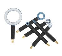 Bewinner Juego de Antenas de Sonda de Campo Cercano PCB de 6 Piezas, Kit de Localización de Fuente de Interferencia de Campo Magnético Hembra SMA para Detección de Ruido de Radiación emi
