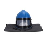 Bewinner Juego de Capucha para Chorro de con Alimentación de Aire Segura, Casco para Chorro de con Lentes de Doble Capa y Protector de Hombros, Incluye Traje Ligero para de