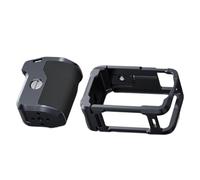 Bewinner Juego de Jaula y Empuñadura de Cámara de Aleación de Aluminio para Action 6, Mango de Fotografía Callejera con Botón de Obturador Ergonómico, Rosca de 1/4 de Pulgada y Soporte de