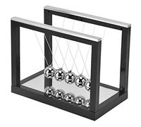 Bewinner Juguete de Bola Equilibrada Divertido Juguete de Ciencia Física para Niños Regalo de Cumpleaños, Plástico Negro + Hierro Forjado 3.0x5.1x4.0in