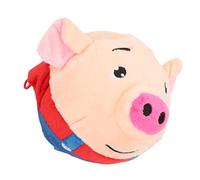 Bewinner Juguete para con Rebote Automático Recargable por USB, Bola de Cerdo de Peluche Interactiva con Música y Sonido, Juguete Electrónico Lavable para Mascotas para Ejercicio de Cachorros y Perros