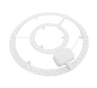 Bewinner Kit de Adaptación del Motor de Luz LED de 12.01 Pulgadas, Módulo Redondo de Luz de Techo LED Módulo de Luz de Techo de Alto Brillo de Luz Blanca Panel de 72 W para Reemplazo