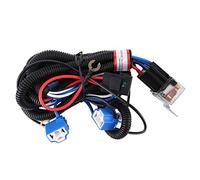 Bewinner Kit de Arnés de Cableado de relé de Faros H4-12V 50W 40A, Aumenta el Brillo en un 30%, Fácil Instalación Plug & Play, Protege el Circuito Original del Automóvil (12V)