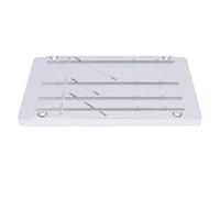 Bewinner Kit de Bloque de Empalme Apto para Cinta de Carrete Abierto a Carrete de 1 1/2 1/4 1/8 Pulgadas, Herramienta Profesional de Empalme de Aleación de Aluminio con Cinta para Grabadora de 10